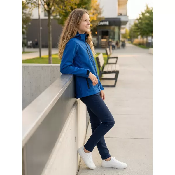  Jachetă softshell pentru copii ALTISPORT NP/ALK535 ALBASTRU REGAL 