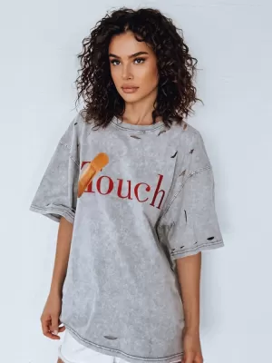 Cămaşă DSTREET TOUCH RY2629 GRI DESCHIS