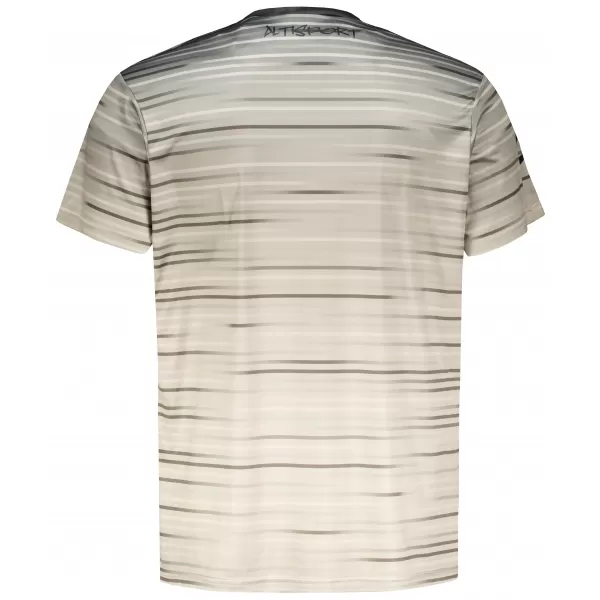  Tricou premium pentru bărbați ALTISPORT VOJ/ALM031TR01 NEGRU/MARO 