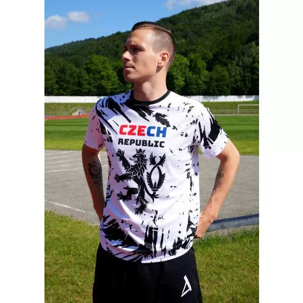  Tricou funcțional premium pentru bărbați ALTISPORT x CZE VOJ/ALM036TR01 ABSTRACTIZARE 