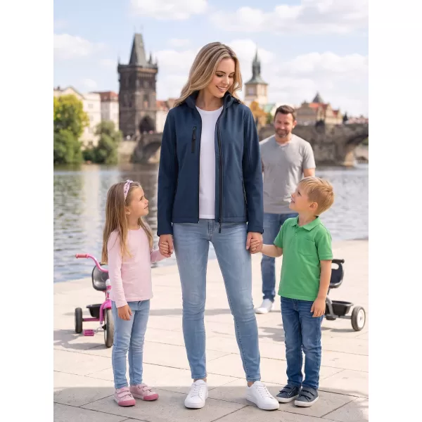  Jachetă softshell pentru femei ALTISPORT NP/ALW125 ALBASTRU MARIN 