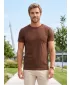 Tricou pentru bărbați ALTISPORT NP/ALM921 CIOCOLATĂ