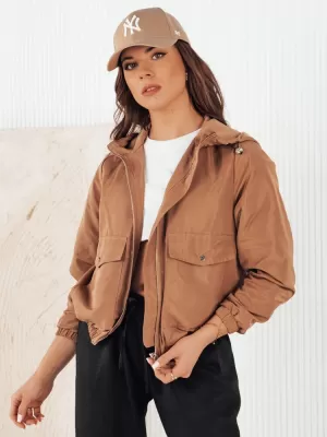Geacă pentru doamne DSTREET BELIJ TY4258 CARAMEL