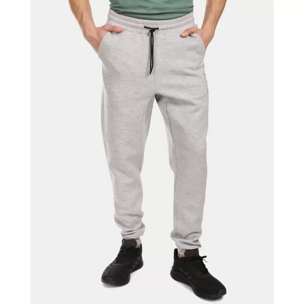  Pantaloni de trening pentru bărbați KILPI MATTY-M VM0412KI GRI DESCHIS 
