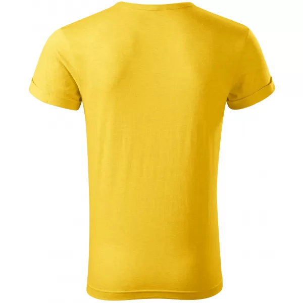  Tricou pentru bărbați ALTISPORT NoPrint NP/ALM361 EVIDENȚIERE GALBENĂ 