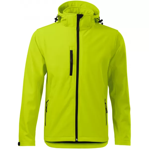  Jachetă softshell pentru bărbați ALTISPORT NP/ALM225 LĂMÂIE VERDE 