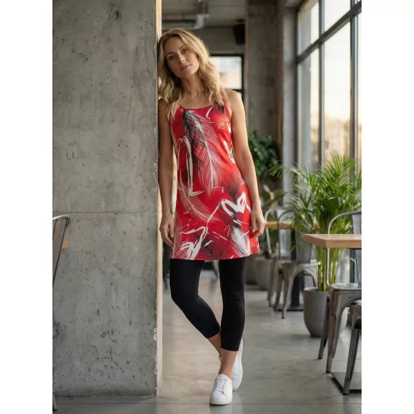  Rochie vestă funcțională premium pentru femei ALTISPORT VOJ/ALW001SAT01 ROȘU 