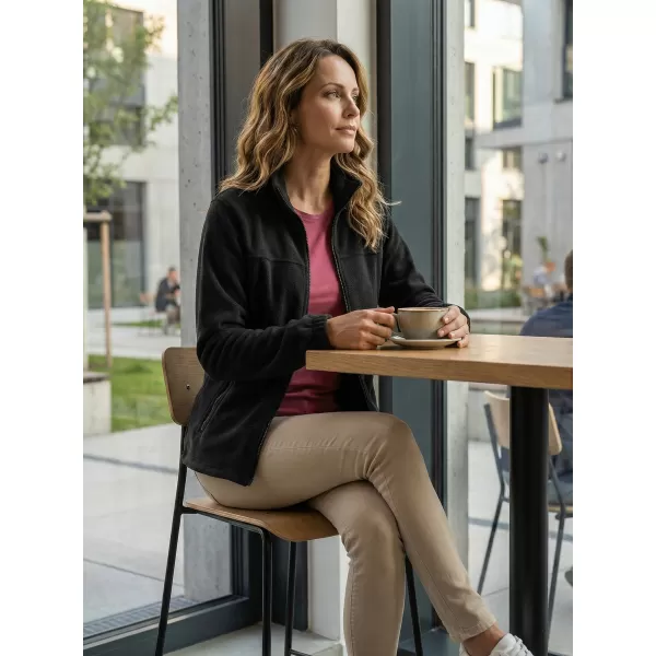  Hanorac de damă din fleece ALTISPORT NP/ALW405 GRI ABANOS 