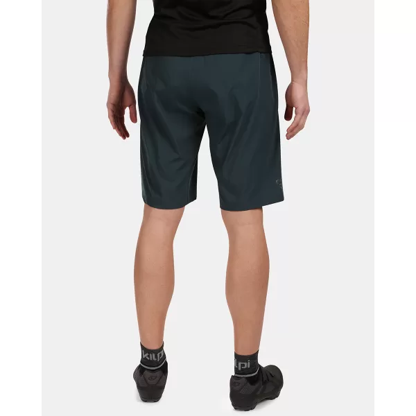  Pantaloni scurți de ciclism pentru bărbați KILPI HIXON-M VM0454KI VERDE ÎNCHIS 