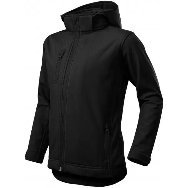  Jachetă softshell pentru copii ALTISPORT NP/ALK535 NEGRU 