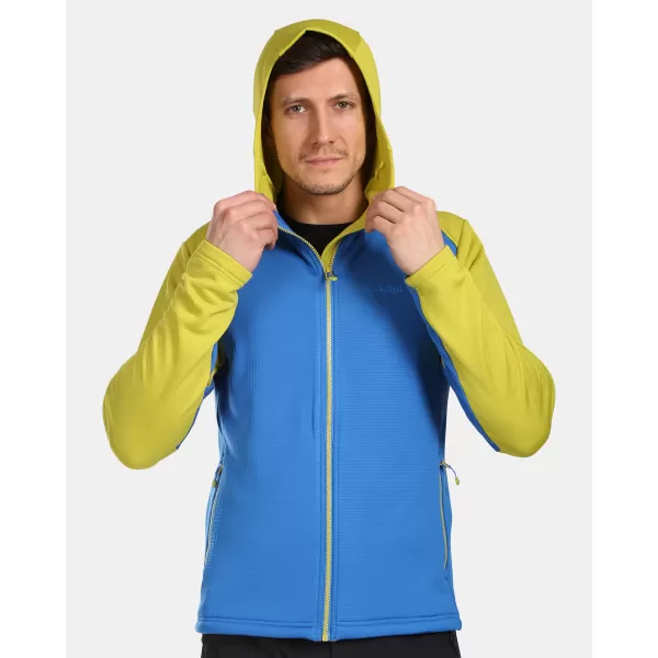  Hanorac pentru bărbați din fleece KILPI SEVELEN-M VM0204KI ALBASTRU 