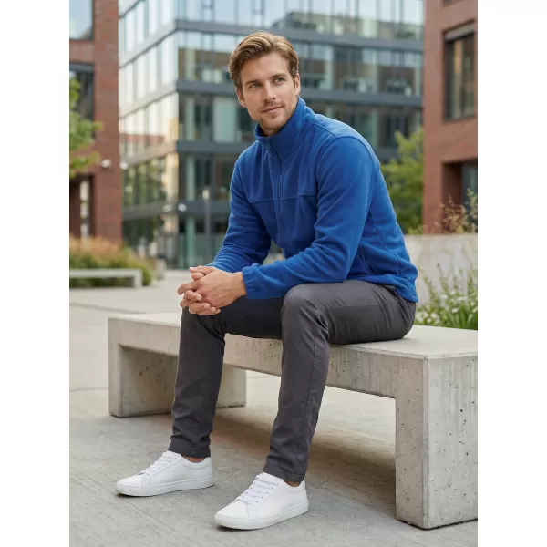  Hanorac pentru bărbați din fleece ALTISPORT NP/ALM105 ALBASTRU REGAL 