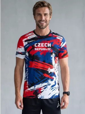 Tricou funcțional premium pentru bărbați ALTISPORT x CZE VOJ/ALM036TR01 CEH