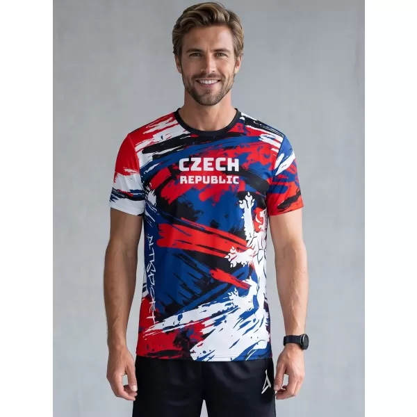  Tricou funcțional premium pentru bărbați ALTISPORT x CZE VOJ/ALM036TR01 CEH 