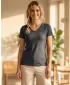 Tricou de damă ALTISPORT NoPrint NP/ALW107 ANTRACIT DESCHIS