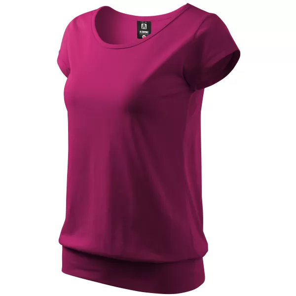  Tricou pentru femei ALTISPORT NP/ALW021 ROȘU FUCSIA 