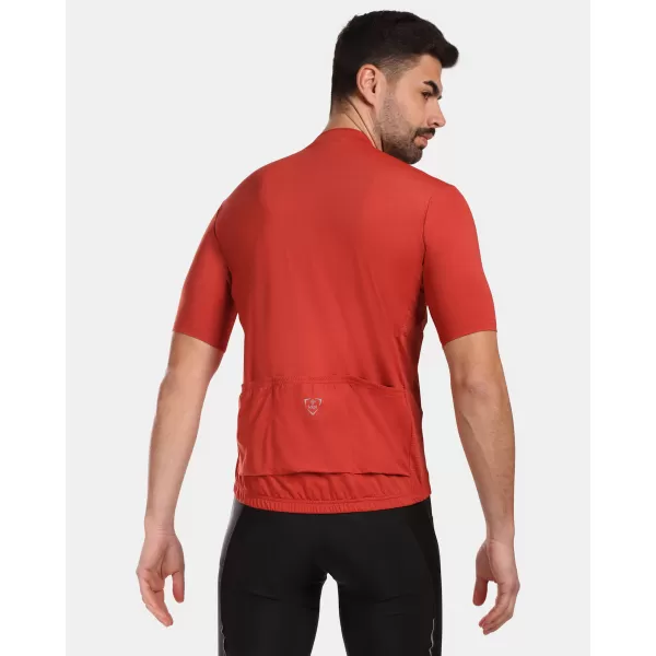  Tricou de ciclism pentru bărbați KILPI CAVALET-M VM0357KI ROȘU ÎNCHIS 