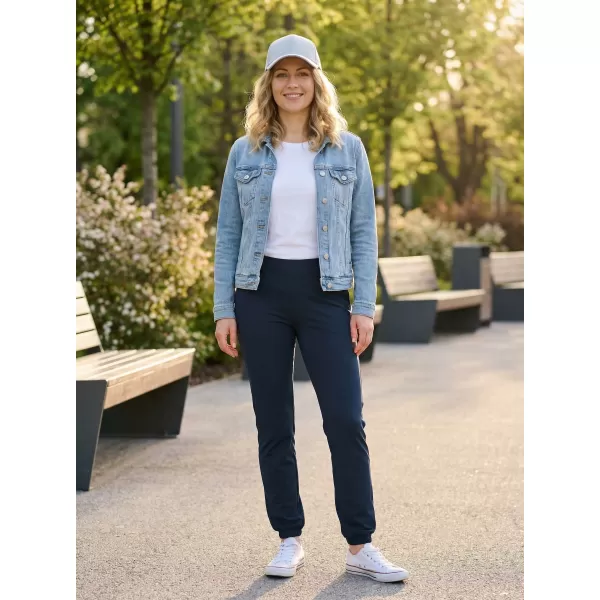  Pantaloni de trening pentru femei ALTISPORT NP/ALW306 ALBASTRU MARIN 