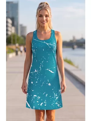 Rochie vestă funcțională premium pentru femei ALTISPORT VOJ/ALW034SAT01 SMARALD