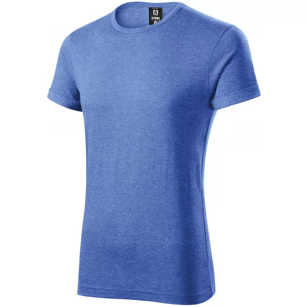  Tricou pentru bărbați ALTISPORT NoPrint NP/ALM361 EVIDENȚIERI ALBASTRE 