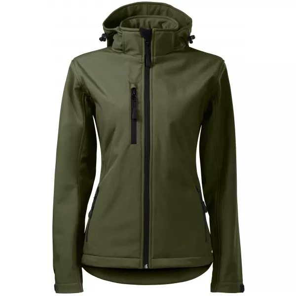  Jachetă softshell pentru femei ALTISPORT NP/ALW125 MILITAR 