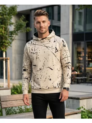 Hanorac funcțional premium pentru bărbați ALTISPORT VOJ/ALM034MI01 MARO