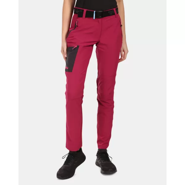  Pantaloni de dama KILPI BELVELA-W VL0407KI ROȘU ÎNCHIS 