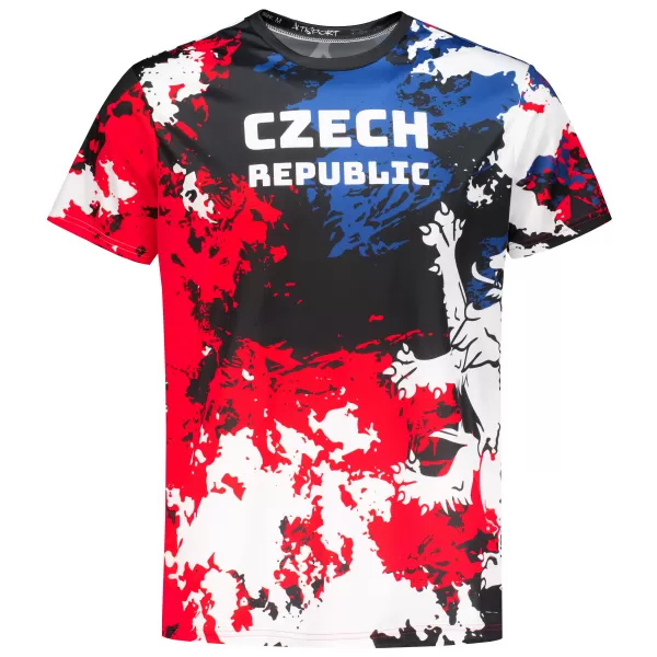  Tricou funcțional premium pentru bărbați ALTISPORT x CZE VOJ/ALM036TR01 PETE 