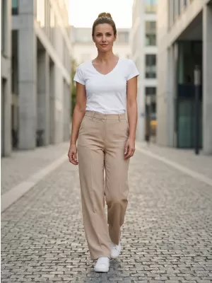 Tricou pentru femei ALTISPORT NP/ALW261 ALB
