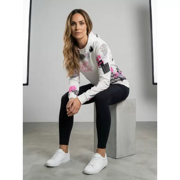  Hanorac premium pentru femei ALTISPORT VOJ/ALW009MI01 ALB 