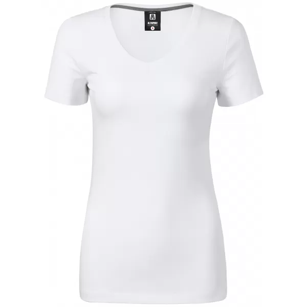  Tricou pentru femei ALTISPORT NoPrint NP/ALW107 ALB 