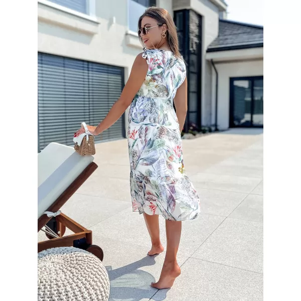  Rochie DSTREET ROSALIE EY2529 ALB 