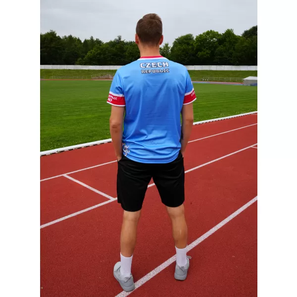  Tricou funcțional premium pentru bărbați ALTISPORT x CZE VOJ/ALM032TR01 RETRO 