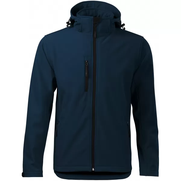  Jachetă softshell pentru bărbați ALTISPORT NP/ALM225 ALBASTRU MARIN 