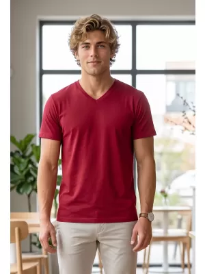 Tricou pentru bărbați ALTISPORT NoPrint NP/ALM007 FORMULA ROSIE