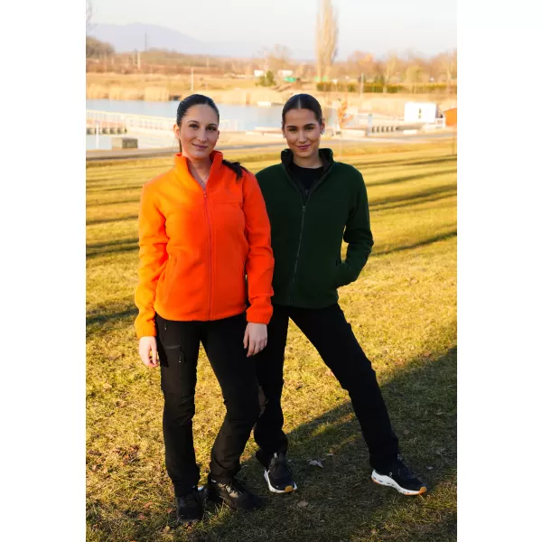  Hanorac de damă din fleece ALTISPORT NP/ALW405 PORTOCALE 