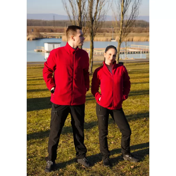  Hanorac de damă din fleece ALTISPORT NP/ALW405 ROȘU 