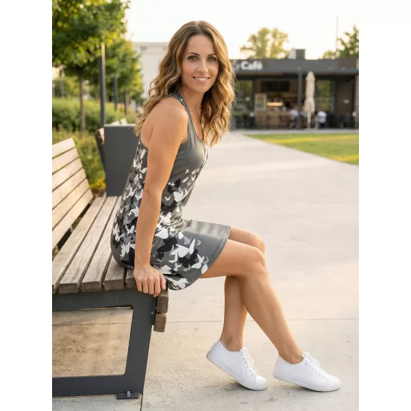  Rochie vestă funcțională premium pentru femei ALTISPORT VOJ/ALW022SAT01 GRI 