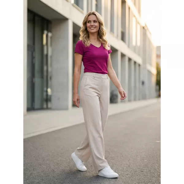  Tricou pentru femei ALTISPORT NP/ALW261 ROȘU FUCSIA 