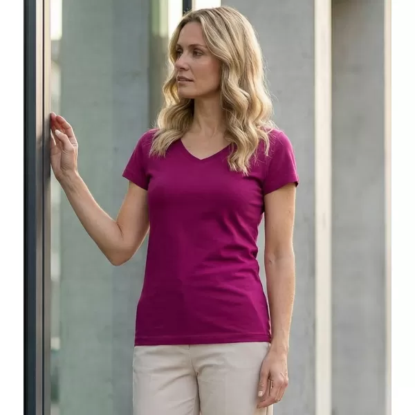  Tricou pentru femei ALTISPORT NP/ALW261 ROȘU FUCSIA 