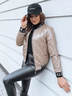 Geacă pentru doamne DSTREET BASEBALL TY2563 CARAMEL