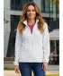 Hanorac de damă din fleece ALTISPORT NP/ALW405 ALB
