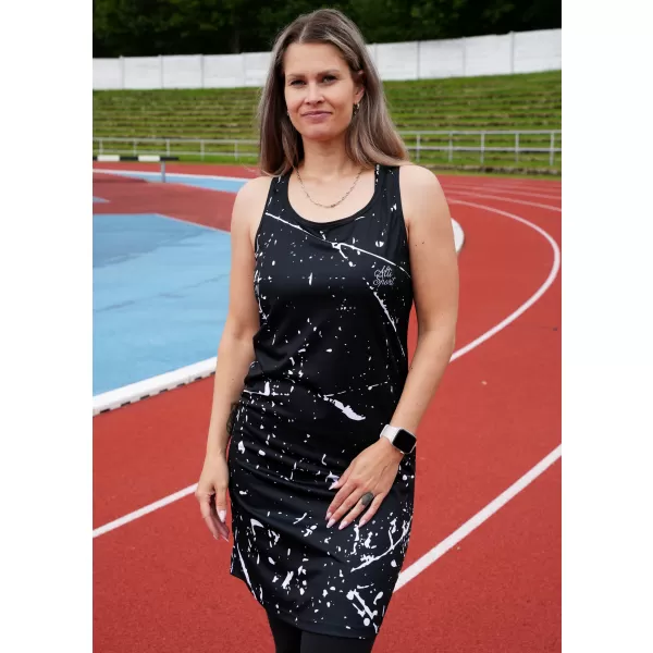  Rochie vestă funcțională premium pentru femei ALTISPORT VOJ/ALW034SAT01 NEGRU 