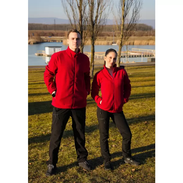  Hanorac de damă din fleece ALTISPORT NP/ALW405 ROȘU 