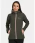 Jachetă softshell pentru femei KILPI RAVIA-W VL0109KI VERDE ÎNCHIS
