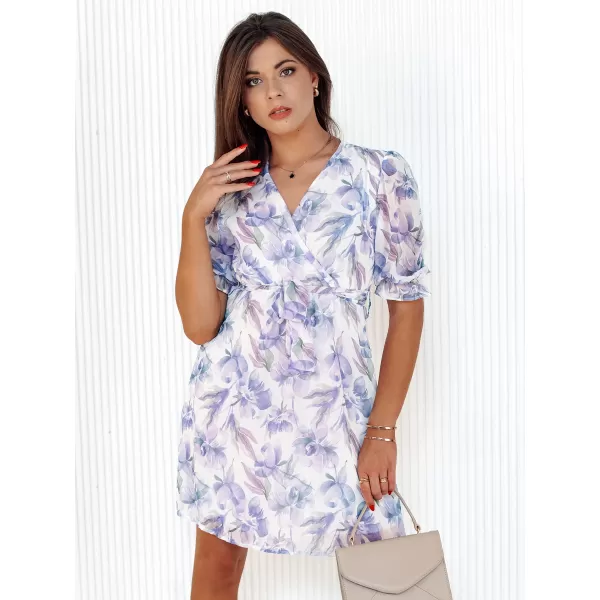  Rochie DSTREET LILIANNA EY2520 ALB 