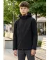 Jachetă softshell pentru copii ALTISPORT NP/ALK535 NEGRU