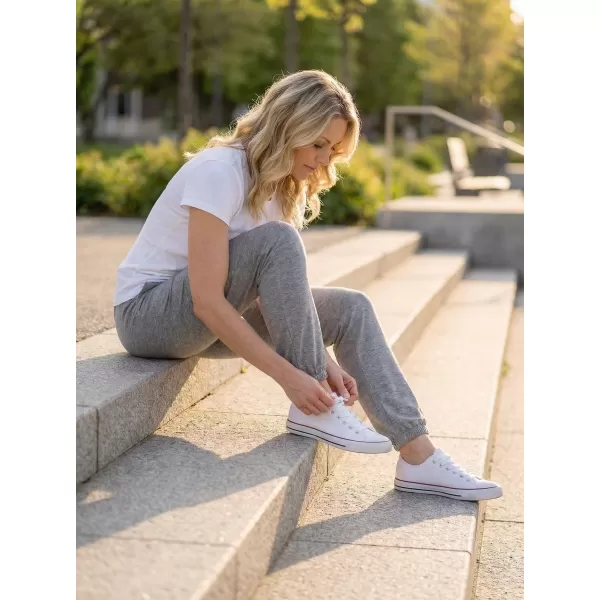  Pantaloni de trening pentru femei ALTISPORT NP/ALW306 EVIDENȚIERI GRI ÎNCHIS 