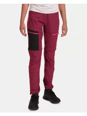 Pantaloni de dama KILPI HOSIO-W VL0404KI ROȘU ÎNCHIS