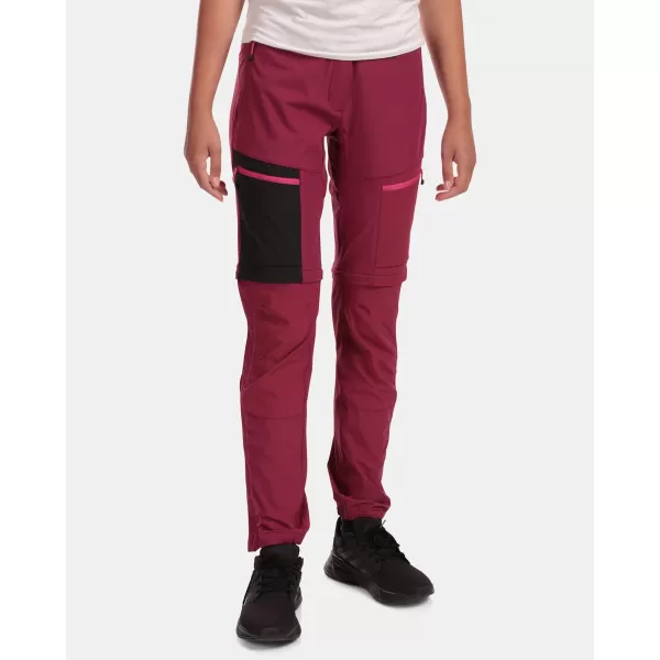  Pantaloni de dama KILPI HOSIO-W VL0404KI ROȘU ÎNCHIS 